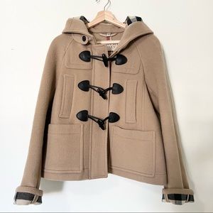 BURBERRY BRIT Blackwell Wool Duffle Coat